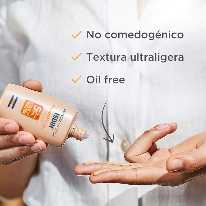 ضد آفتاب رنگی فیوژن واتر مجیک مدیوم 50 میلی لیتر ایزدین